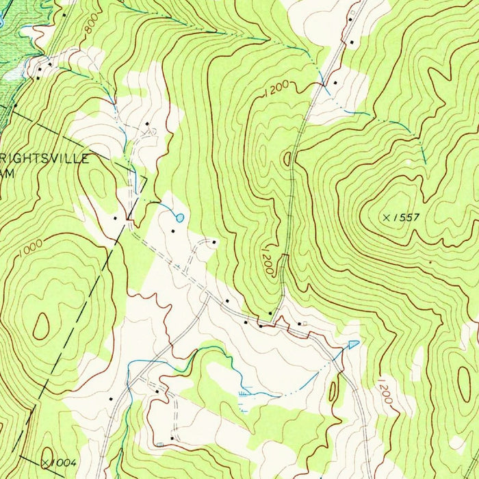 Old Map of Montpelier, Vermont by USGS, 1968 – East Montpelier, Worcester & Middlesex