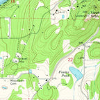 Old Map of Orcas Island, Washington by USGS, 1977 – Eastsound, Rosario & Deer Harbor