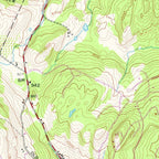 Old Map of Quechee, Vermont by USGS, 1959 – Hartford, Woodstock & Quechee Gorge