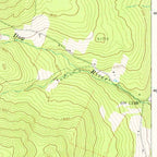 Old Map of Warren, Vermont by USGS, 1970 – Sugarbush Ski Area & Mad River