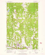 Old Map of Woodinville, Washington by USGS, 1953 – Bothell, Sammamish River & Lake Washington