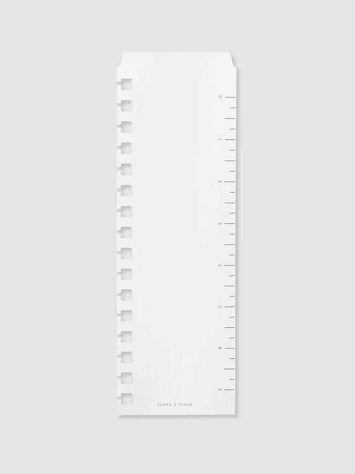 Page marker displayed on a neutral background. Size shown is A5 Spiral.
