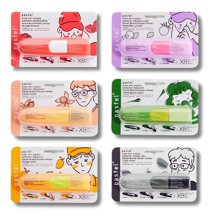 Pastel Pocket Fruity Inhaler (6 Flavours)