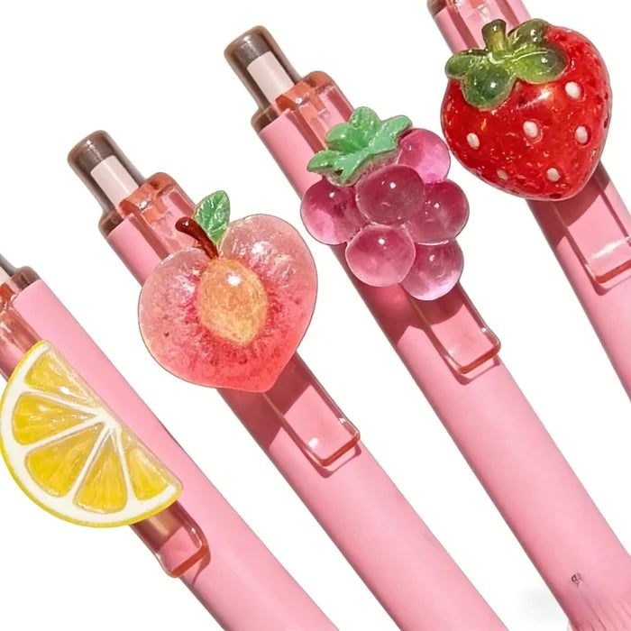 Peach Boba Charm Pen - Original Kawaii Pen