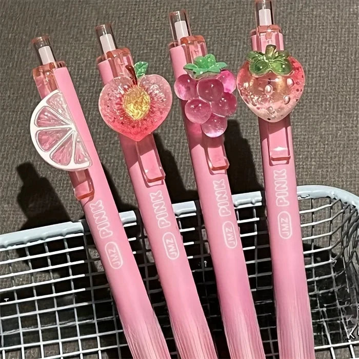 Peach Boba Charm Pen - Original Kawaii Pen