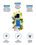 20ml bottle of Petrichor (Rainy Drop) Eau de Parfum for men