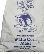 Polar White Corn Meal 25lbs