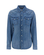 Polo Ralph Lauren Blue Cotton Blouse
