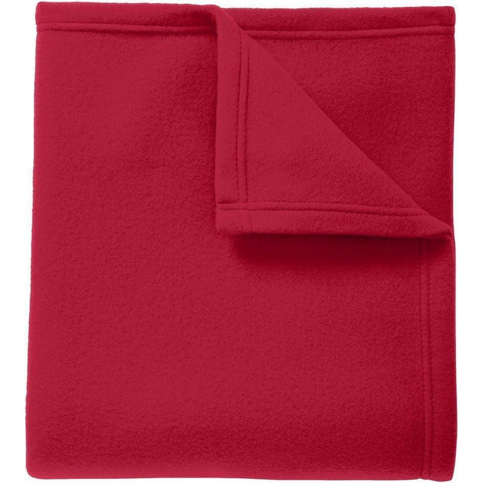 no-logo Port Authority Core Fleece Blanket-Regular-Port Authority-Rich Red-1 Size-Thread Logic
