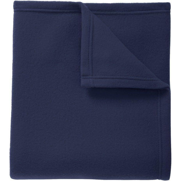 no-logo Port Authority Core Fleece Blanket-Regular-Port Authority-True Navy-1 Size-Thread Logic