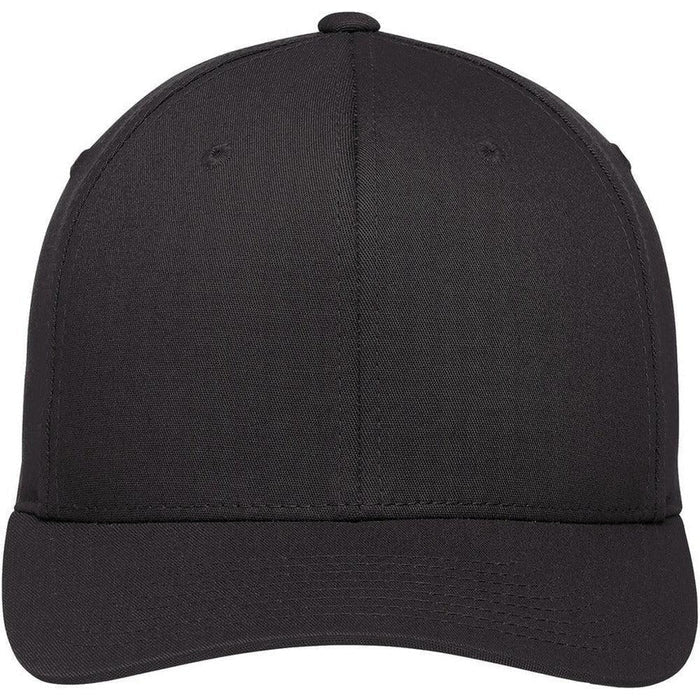 Port Authority Flexfit Cotton Twill Cap-Regular-Port Authority-Black-S/M-Thread Logic