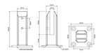 Powder Coated Pool Fence Spigots, Choose colour, Dulux Range - Image 3