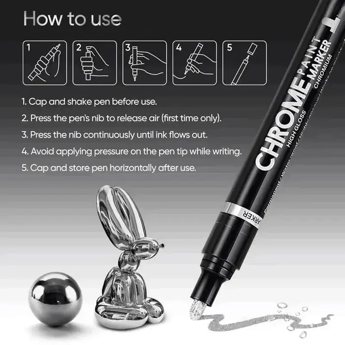 Precision Reflect Metallic Marker Sets
