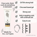 Pretty Curly Girl Strong Hold Gel