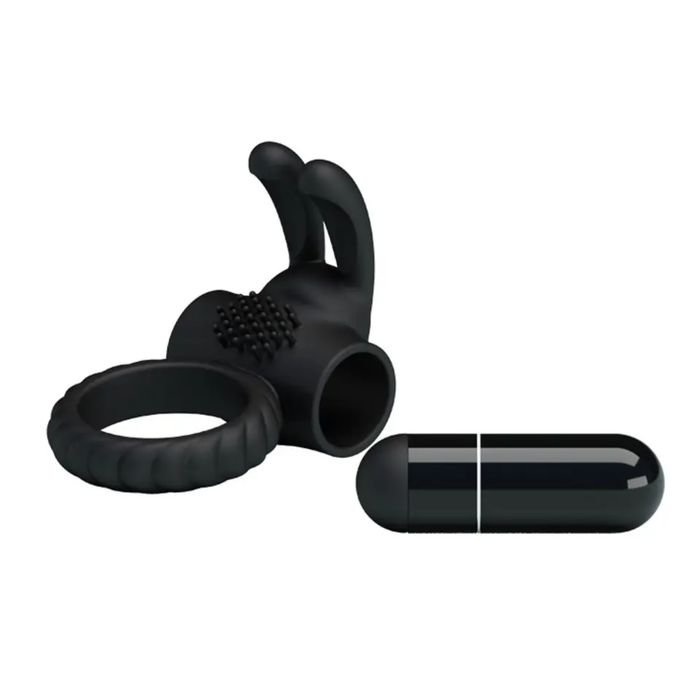 Pretty Love Eudora Vibrating C-Ring | WorldCondoms
