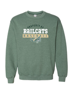 Property of RailCats Crewneck