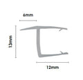 PVC hinge gap water seal 2100mm - Image 1