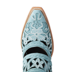 Robin Cut Out Slingback Mule - Powder Blue