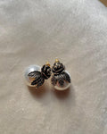Rose White Pearl Studs