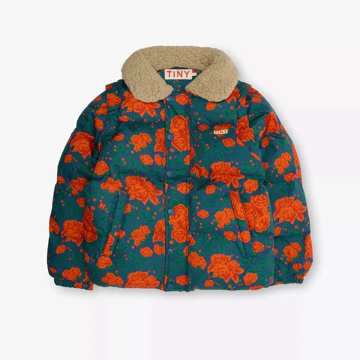 Roses Short Padded Jacket