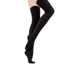 Royfa Opaque Thigh High 15-20mmHg - Compression Level: Moderate 15-20 MmHg - Unisex - Leg