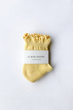 Ruffled Hugger Crew Socks | Le Bon Shoppe