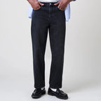 Russell Straight Fit Jean in Washed Black