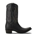 Black leather Sandaga cowboy boot for PS4