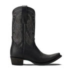 Black leather Sandaga cowboy boot for PS4