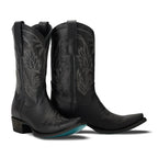 Sandaga Jet Black Cowboy Boots