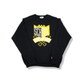School Daze x HBCU Crew Neck Sweatshirt - Black/Yellow