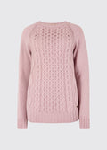 Shanley Women's Merino Sweater - Dusky Rose