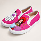 Shopaholic Slipons - The Quirky Naari