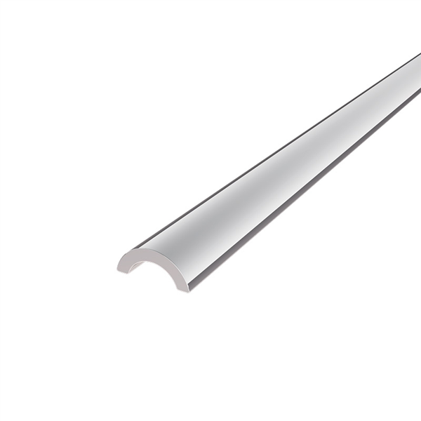 Shower Screen Door Water Bar Floor Seal Antirust, Aluminium Chrome Strip - Image 1