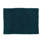 SIMPLE TERRY BATH MAT: PEACOCK