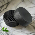 The Rogerie Single Bar Travel Case Round Volcanic Hill