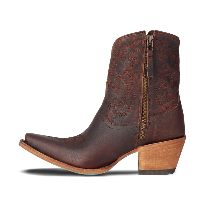 Smokeshow Bootie - Cognac