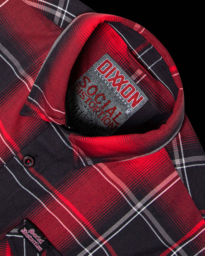 Social Distortion Prison Bound Flannel - Dixxon Flannel Co.
