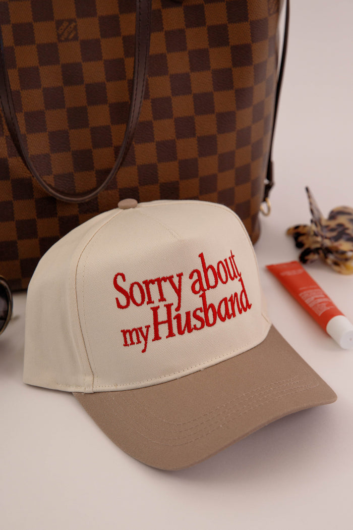 Sorry about my Husband Cap
