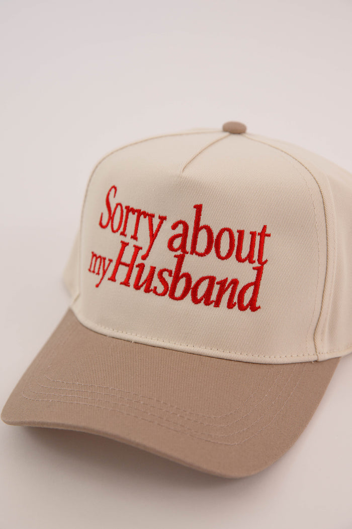 Sorry about my Husband Cap