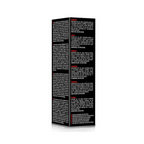 An image of the back of the Spanish Fly Red Hot box, showing the ingredients list and directions in multiple languages.