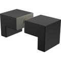 Square L shape knob for shower screen doors - Matt Black - Image 1