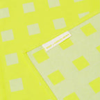 Squares Napkin Set Yellow/Soft Aqua