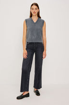 TALLI VEST - HEATHER CHARCOAL