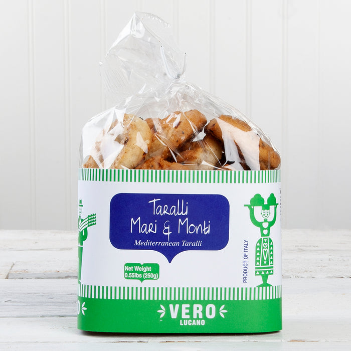 Taralli Mari & Monti Mediterranean Spiced Crackers - 8.5 oz