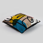 Telas de Mercato Samara Multi Embroidered Cushion Cover