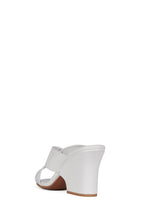 TETRA Jeffrey Campbell Heeled Sandal White