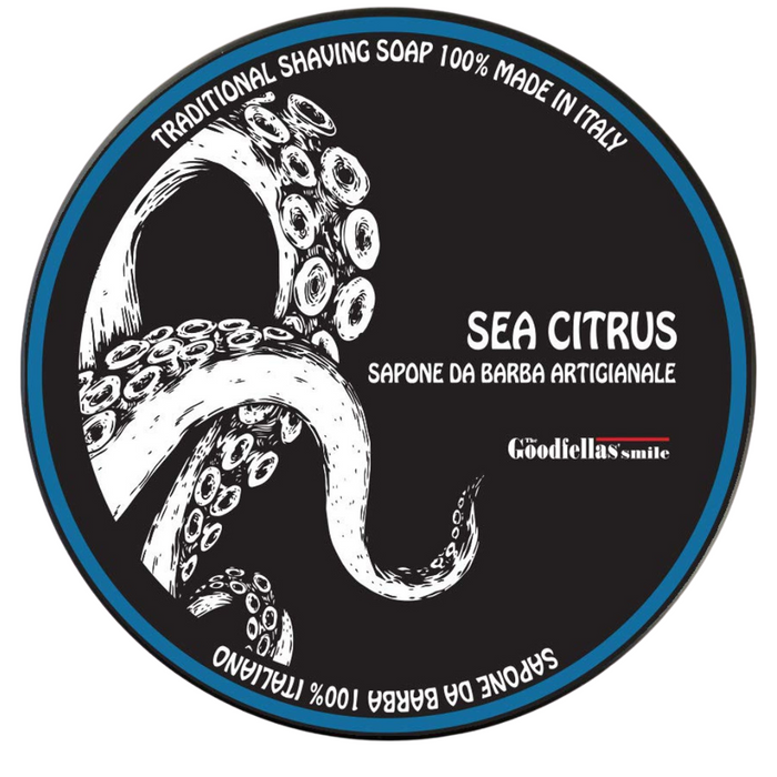 The Goodfellas' Smile Sea Citrus Shaving Soap (Vegetable Base)