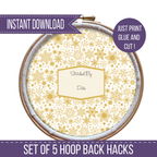 The Hoop Back Hack - Christmas Version by Peppermint Purple