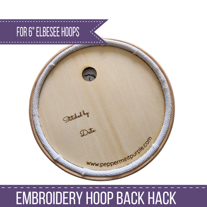 The Hoop Back Hack by Peppermint Purple